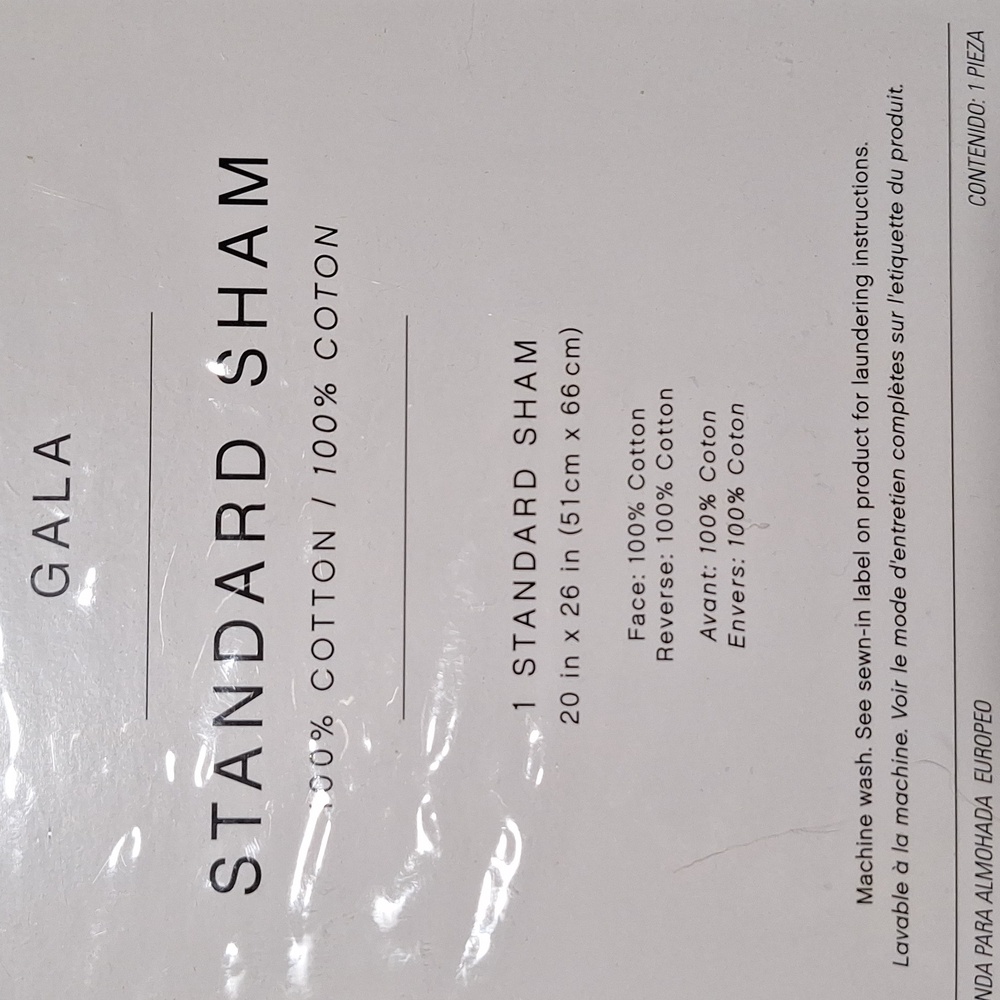 Standard Sham Set - Picture 4 of 4